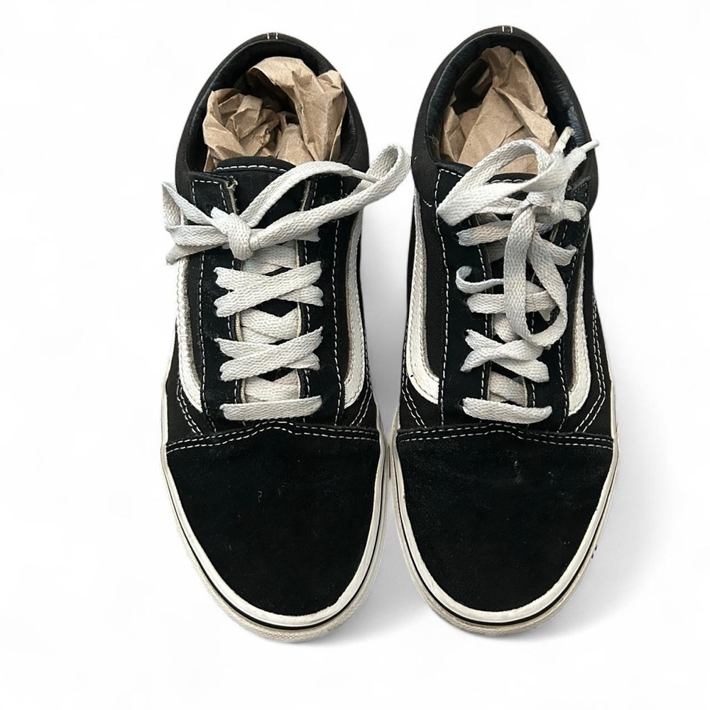 Vans classic old school Black and White Sneakers